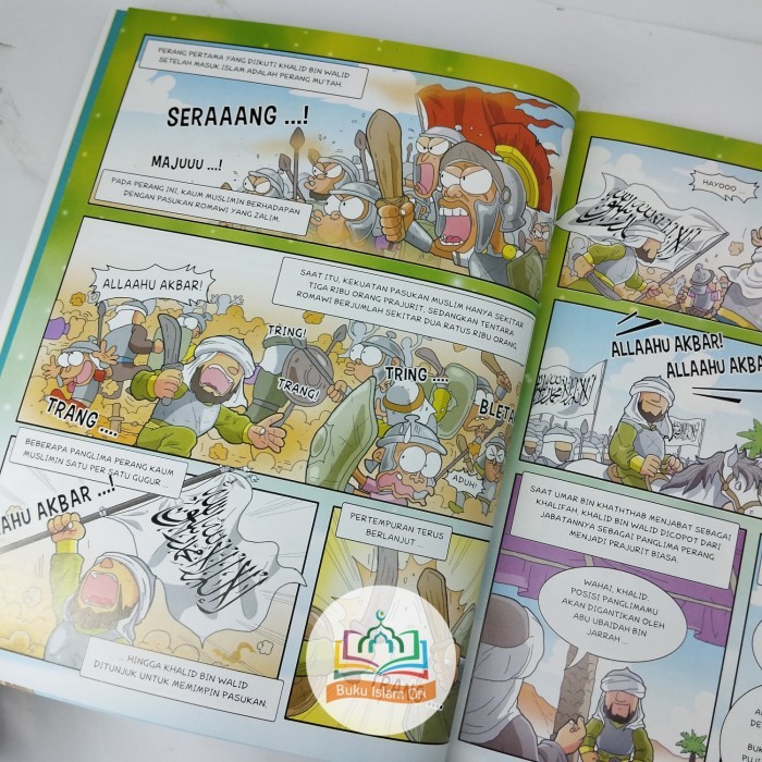 

Komik Panglima Islam Pemberani 1 Set Isi 2 Buku Komik Islami Anak Full Color - Gema Insani Press