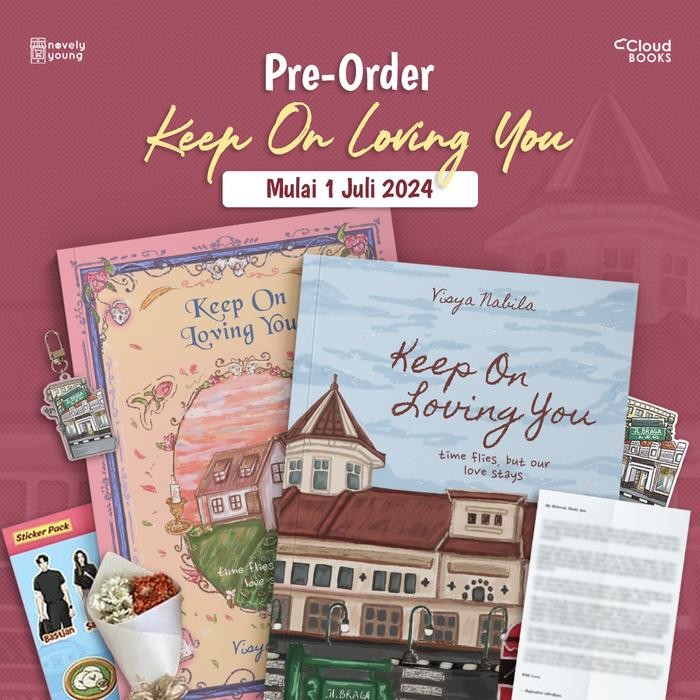 

Novel Keep On Loving You By Visya Nabila - Cloudbook Publishing