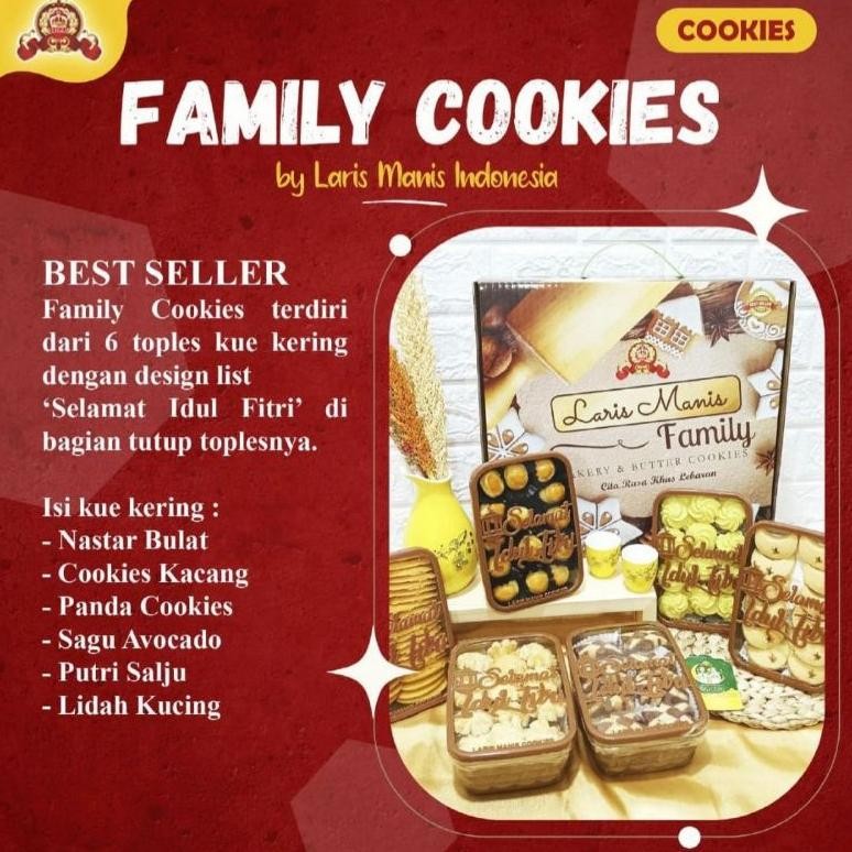 

SPECIAL Laris Manis Paket Family - paket kue lebaran - paketan kue kering enak murah h-4