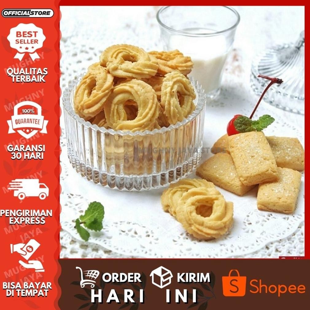 

Ox04 Terlaris !!! Promo !! Butter Cookies Vanila Ring 250gr kue kering butter cookies kue kering lebaran Hemat