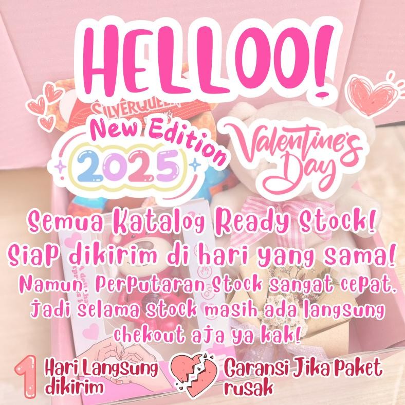 

SPECIAL NEW READY SIAP KIRIM Hampers Valentine coklat silverqueen bear beruang Kado Valentine ayang murah valentin gift box pacar sahabat gebetan istri cewek cowok romantis Ke-54