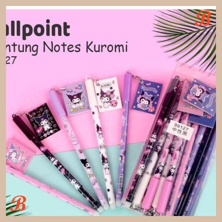 

| KK | BOLPEN GANTUNG / PULPEN GANTUNGAN SANRIO / PEN GEL GANTUNG KUROMI LUCU