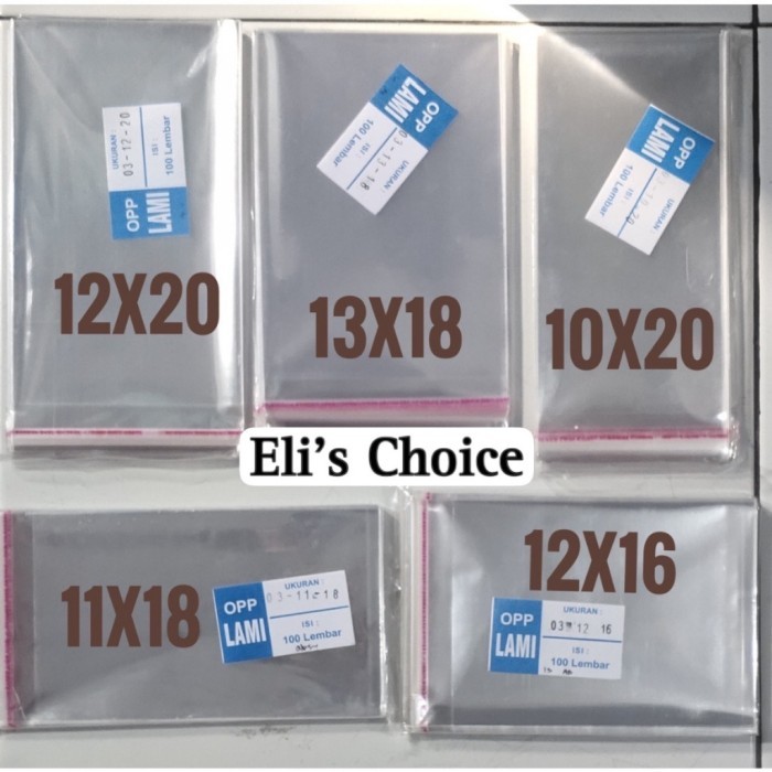 

New! [ISI 100] PLASTIK OPP AMPLOP LEBARAN / KANTONG PACKING ANGPAO IDUL FITRI PENDEK DAN PANJANG Idul Fitri