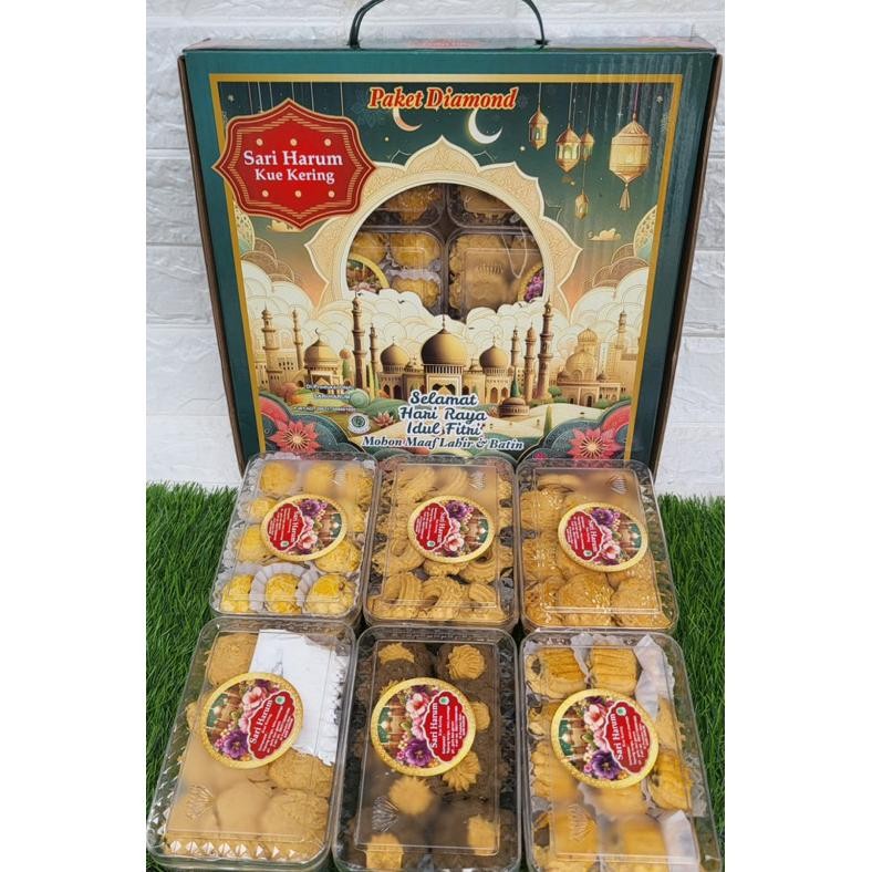 

PROMO Sari Harum Diamond - Paket kue lebaran - Hampers Idul Fitri dgf-4