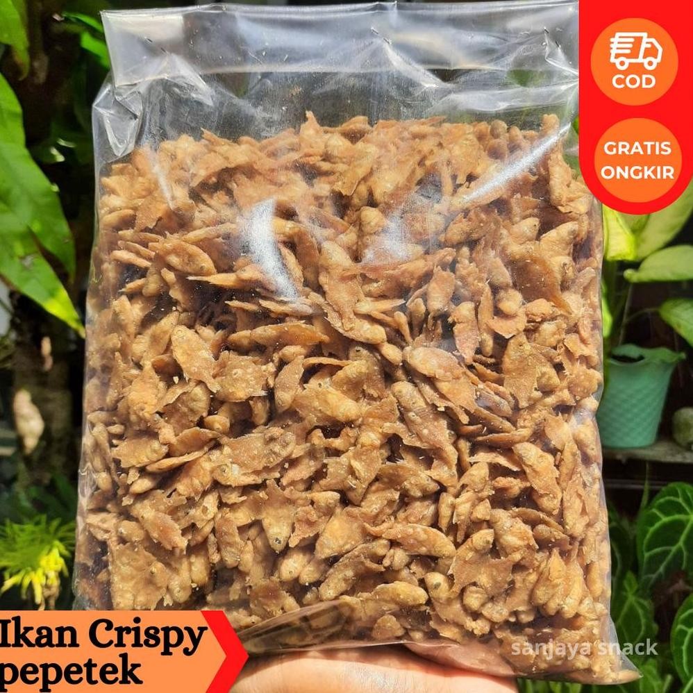 

COD IKAN CRISPY PEPETEK BABY FISH CRISPY 1/2 KG (500 GRAM) pel-116