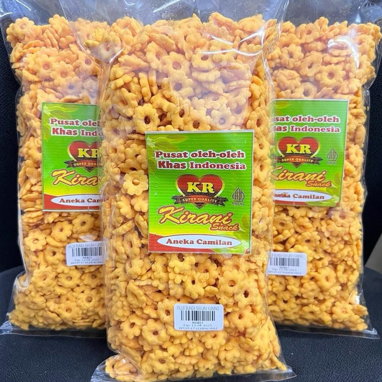 

PROMO SNACK KEMBANG SAKURA RIBUT 500GR SUPER ENAK uk-68