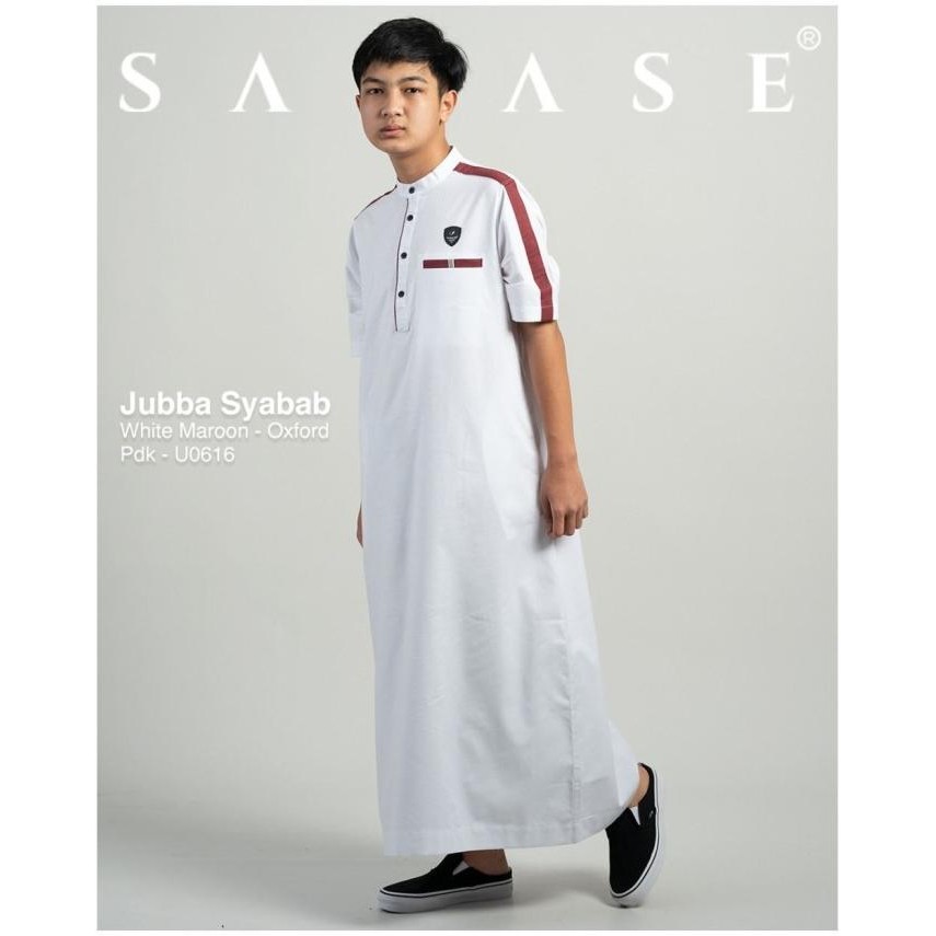 Promo Terbaru, Samase Jubba Jubah Syabab U061 Baju Gamis Anak Remaja Laki Laki Samase