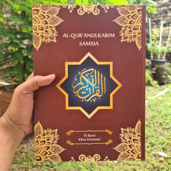 

Al Quran Samsia Non Terjemah Ukuran Super A4 Kertas Hvs Hard Cover Putih