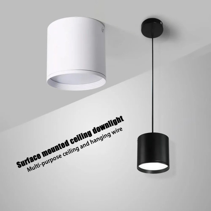 lampu gantung cafe downlight bulat outbow 7 W / 12 W / 20 W Garansi