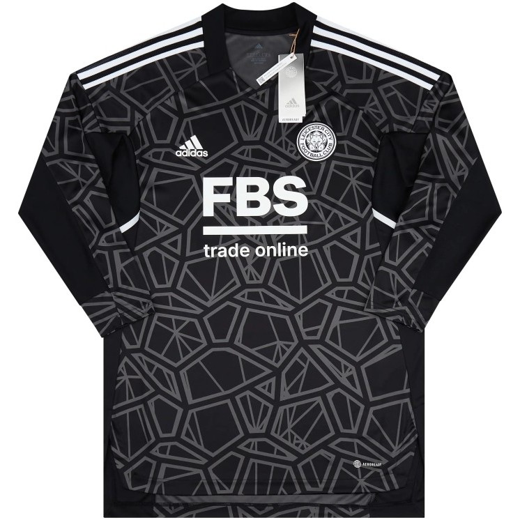 ORIGINAL Leicester City 22/23 Goalkeeper Home Shirt Jersey bola pria