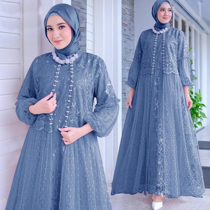Maxi Efika (M-Xxl) Gamis Lebaran Gamis Pesta Gamis Kondangan Gamis Busui Gamis Murah Terbaru