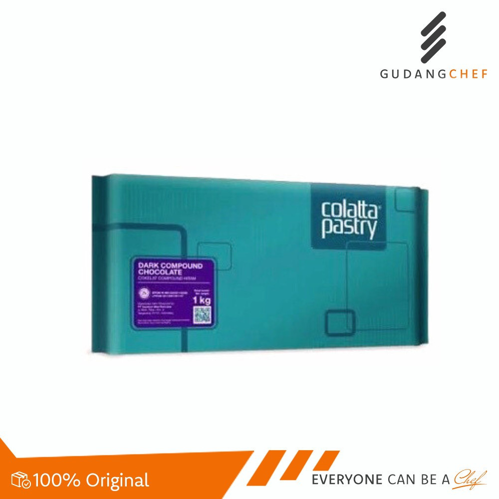 

Colatta Patry Dar Chocolate Compound 1G 5G Coelat Hitam Untu Baing