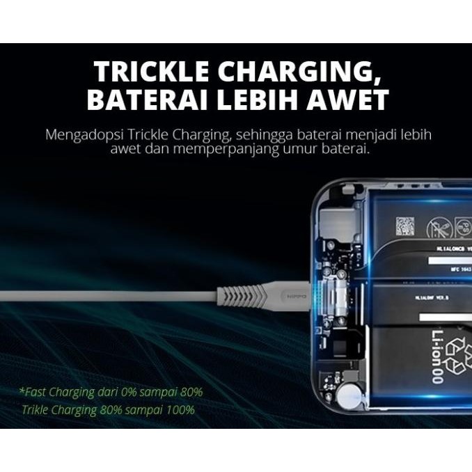 Hippo Baterai iPhone XS MAX Battery Hippo Tanos Double Power Terlaris