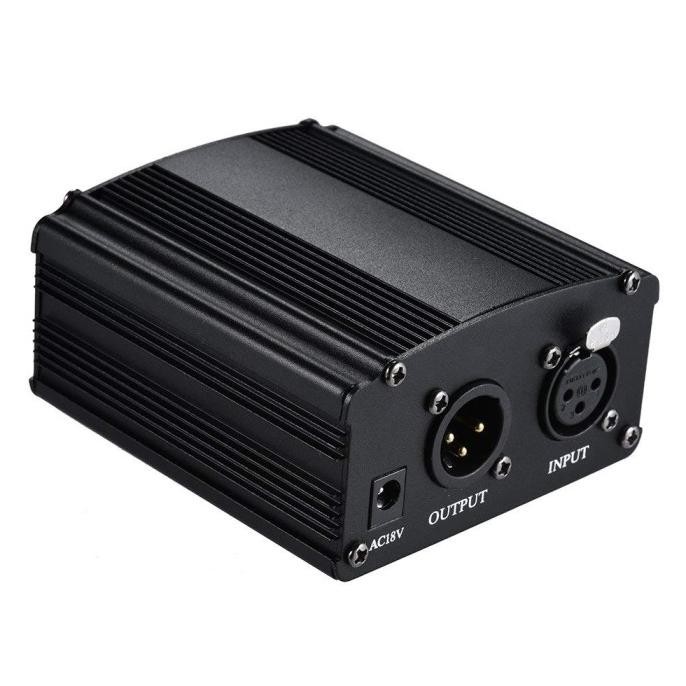 TAFFWARE PHANTOM POWER MICROPHONE 1CH 48V CONDENSER MICROPHONE