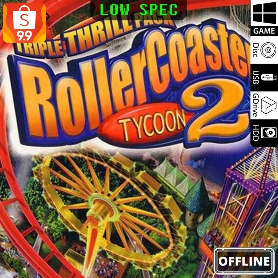 rollercoaster tycoon 2 triple thrill pack pc full version baru