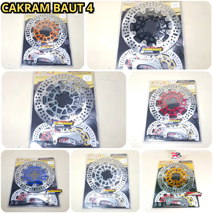 #Terbaikk Disc Brake Piringan Cakram Rem Depan Front Delkevic 260 Mm Beat Vario