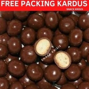 

VIRAL BISKUIT BOLA COKLAT MIX WARNA WARNI 1 KG gub-103