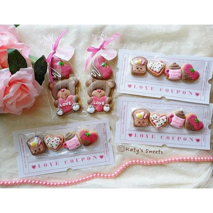 

COD Cookies Valentine (MIN 2 PCS) | Kukis hias Valentine Yu-10