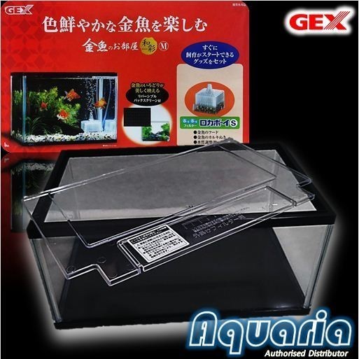 Ready Gex Kingyo Aquarium + Tutup