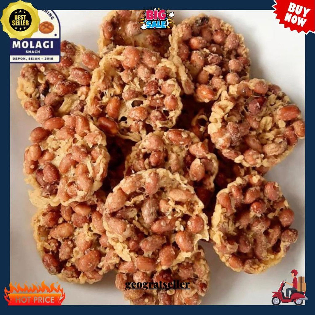 

Peyek Kacang Isi 12 Siap Kirim