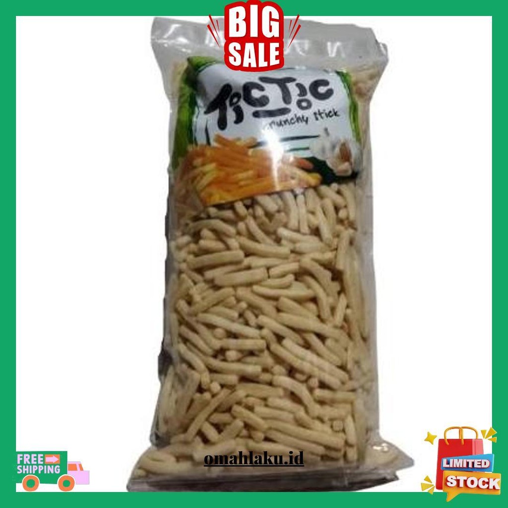 

Snack Kiloan Tic Tic Rasa Bawang Asli Kemasan Kurleb 200 Gram Siap Kirim