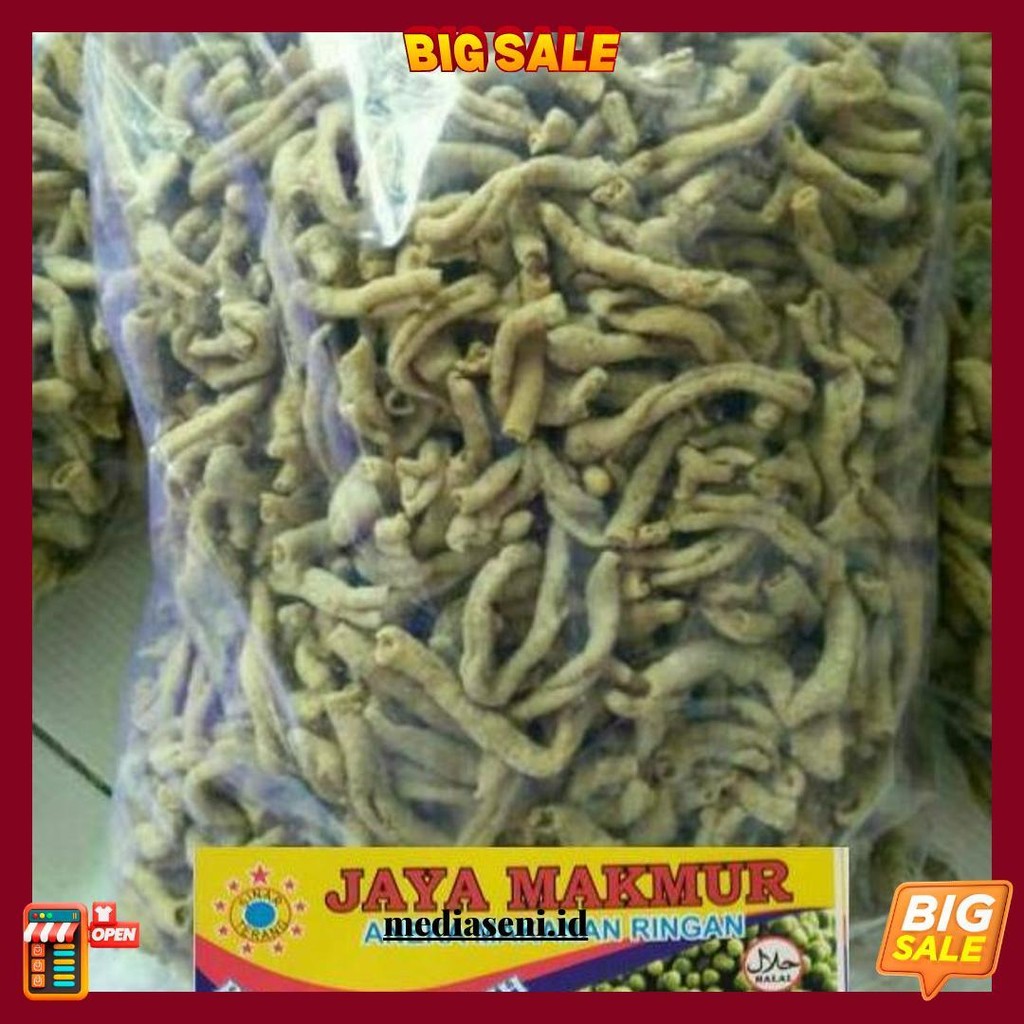 

500Gram Kripik Usus Crispy Premium Jaya Makmur Termurah Banget