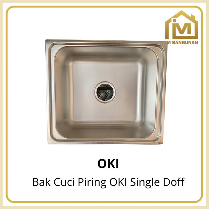 Bak Cuci Piring Single Stainless Doff 1 Lubang