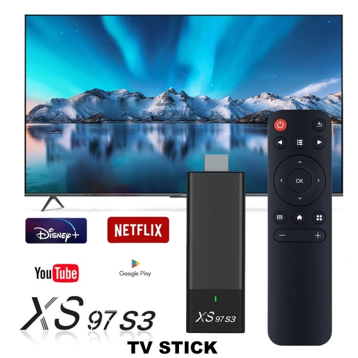 TV STICK XS97S3 Android 10.0 Stick TV 4K HD Smart Digital TV Converter