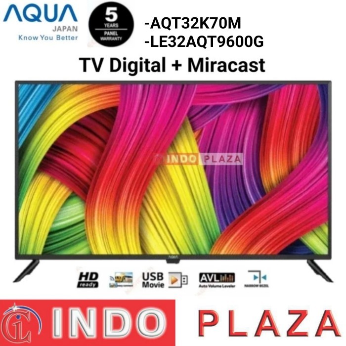TV AQUA 32 Inch LED LE32AQT9600G DIGITAL + MIRACAST