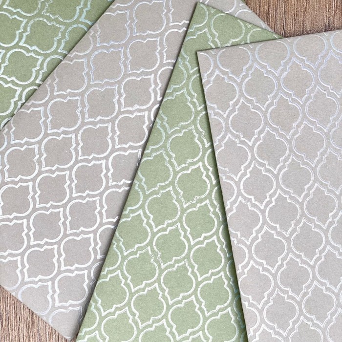 

Limited Money Envelope/Angpao THR Hari Raya Idul Fitri Lebaran Arabesque 5pc - Sage Green Lebaran