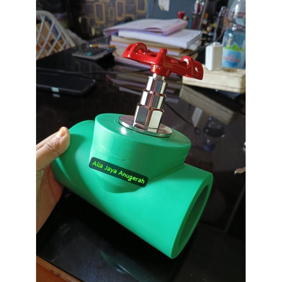 Gate Valve Ppr 2 Inch (63Mm) / Gate Valve Ppr 2" / Get Valep Ppr 2" / Get Valve 2" Ppr / Stop Valve 