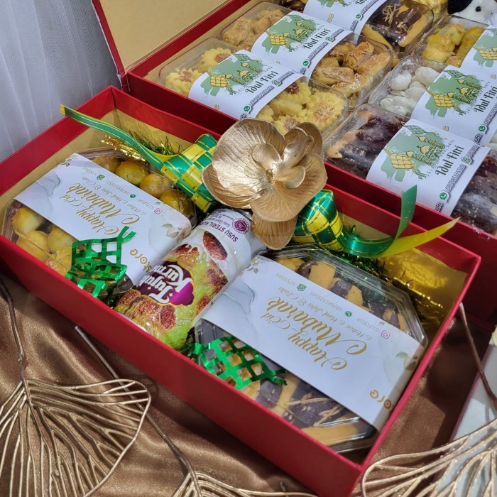 

New! Paket Dekorasi Lebaran Idul Fitri Hampers Parcel Hadiah Kue Kering 114 - C Idul Fitri