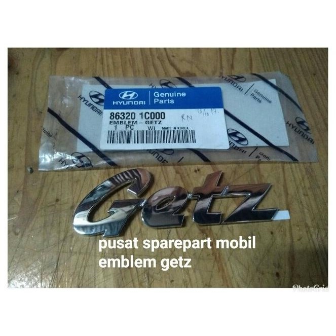 EMBLEM HYUNDAI GETZ LOGO HYUNDAI TERLENGKAPP