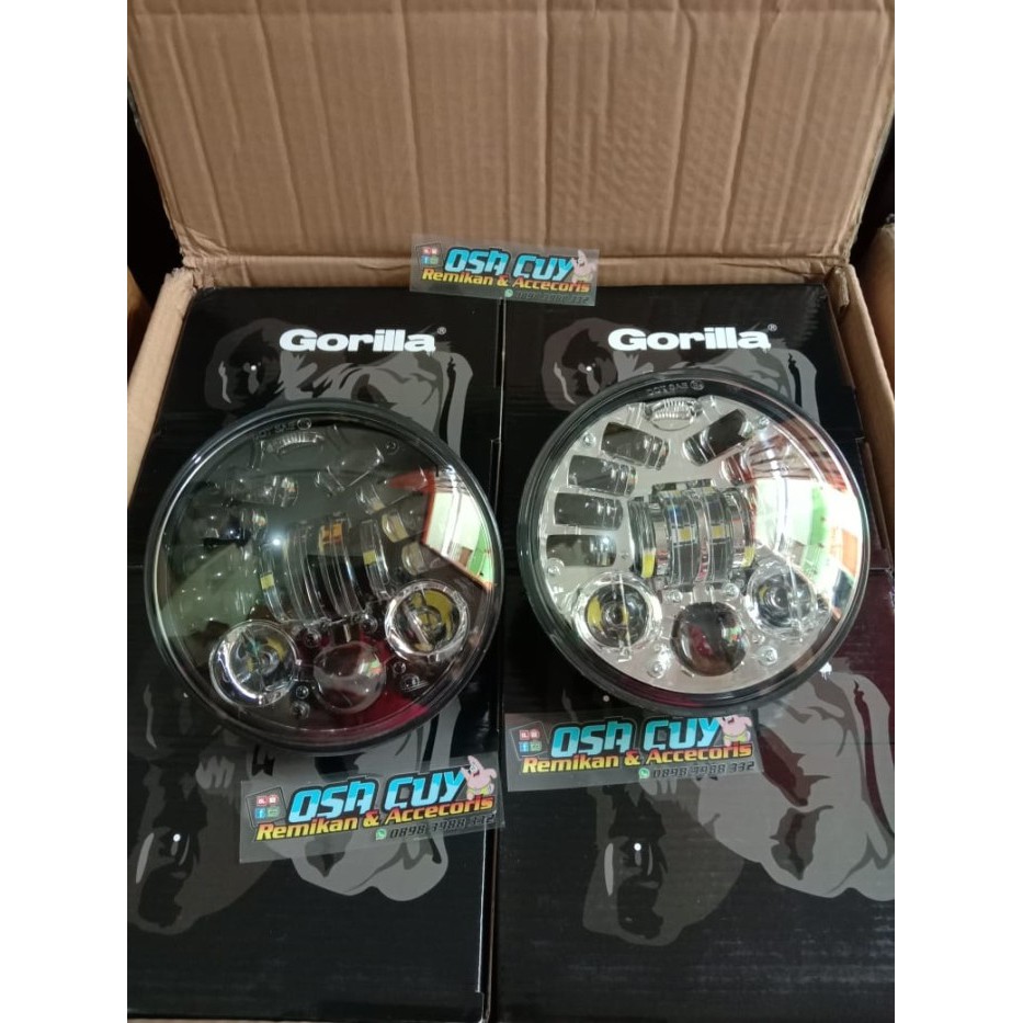 Reflektor Lampu Depan Daymaker 16 Led 5,75 Inch Daymaker Gorilla Murah