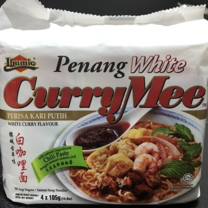 

PROMO MIE / PASTA / IBUMIE PENANG WHITE CURRY MEE NON COD