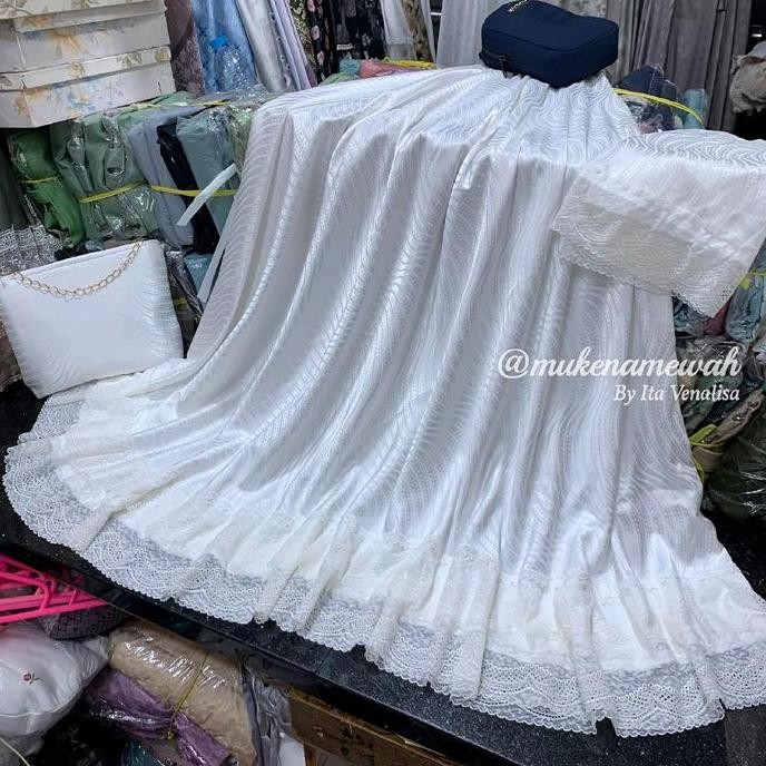 Miliki Mukenamewah / Mukena Rumana Sutra / Mukena Sutra Premium / Mukenamewah/ Mukena Premium Mukena