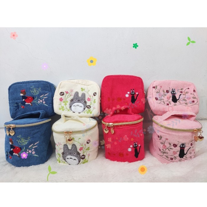 Tas Dompet Totoro Jiji Kiki's Delivery Service Ghibli Hand Bucket Bag Wallet