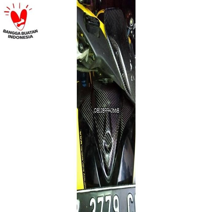 yamaha aerox 155 vva cover tengah dasi carbon kevlar plus part ori