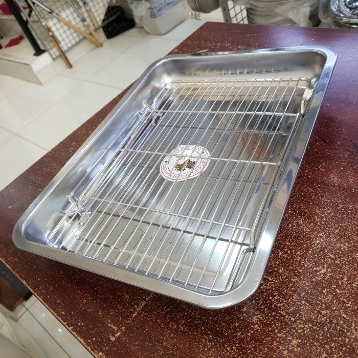Cooling Rack Stainless Steel 40 x 30 / Tatakan Pendingin Kue Stainless