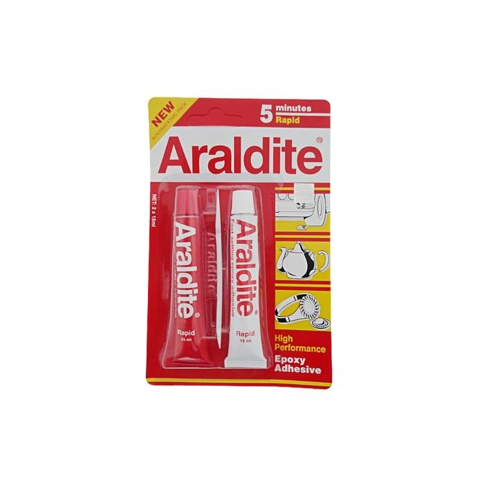 

ARALDITE MERAH / LEM SERBAGUNA EPOXY 5 MINUTES RAPID - PER 12 SET