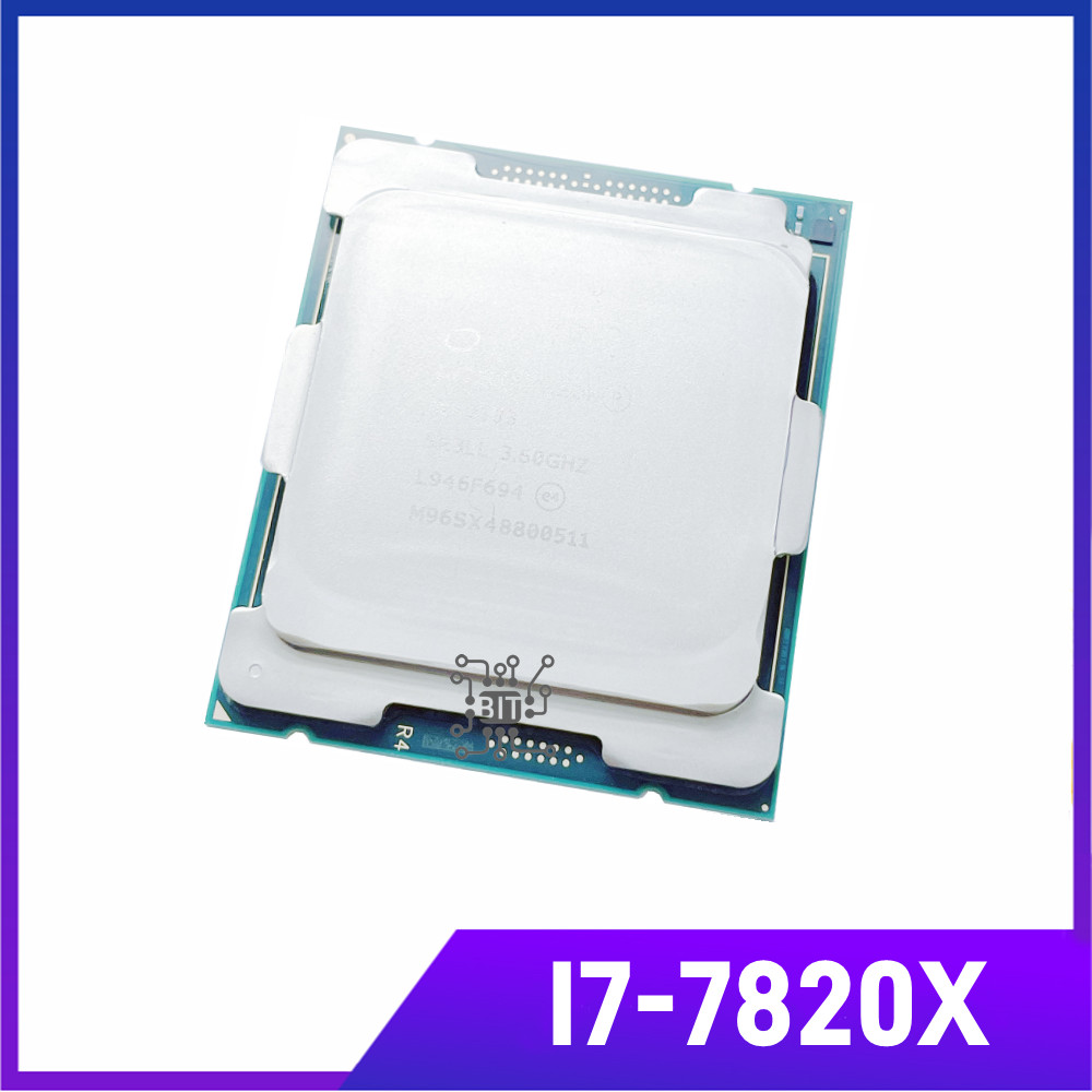 AERO Core I7-7820X CPU 14 nm 8-Cores 16-Threads 3.5GHz 11MB TDP 140W I7 7820X Processor LGA2066