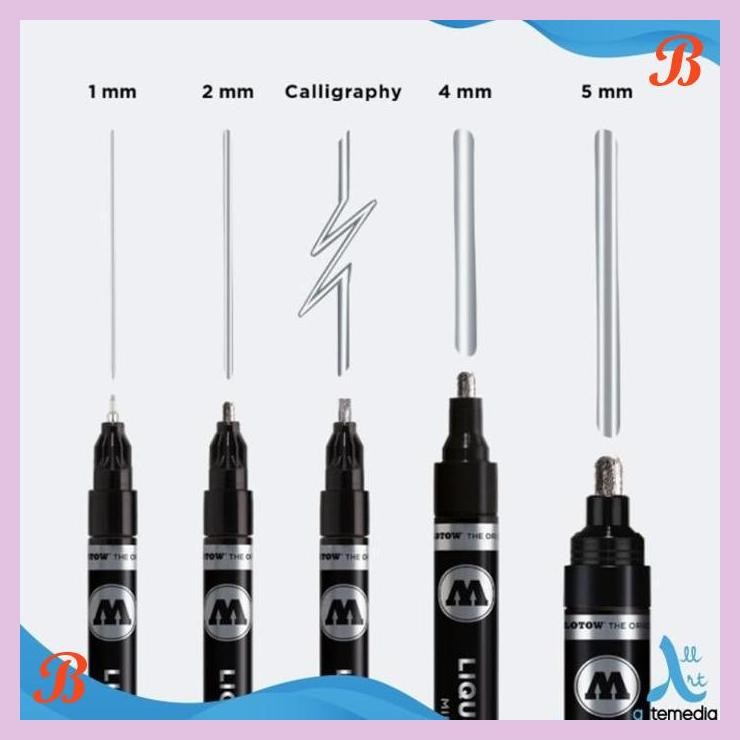 

| UM | SPIDOL PERMANEN MOLOTOW LIQUID CHROME MIRROR EFFECT CAT GUNDAM MARKER