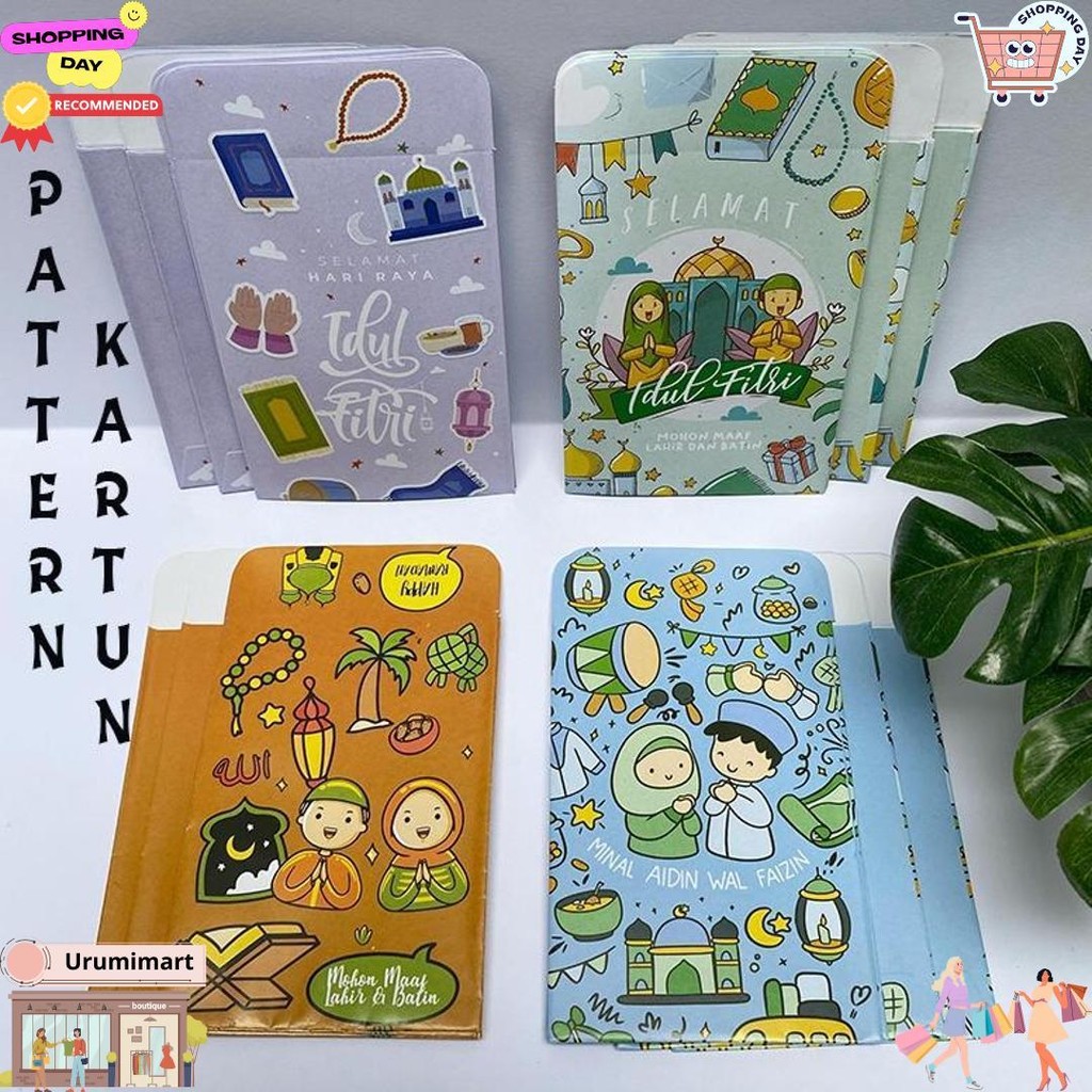 

Amplop Lebaran 2025 Unik Aesthetic 1 Pack (Isi 20 Pcs) Art Paper Amplop Idul Fitri Ukuran Mini D Sale