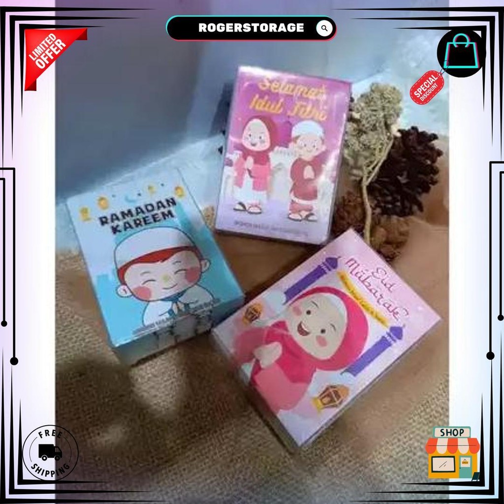 

Amplop Lebaran Hari Raya Idul Fitri Isi 50Pcs Angpao Karakter Lucu Ramadhan 2024 Kemasan Mika D Termurah