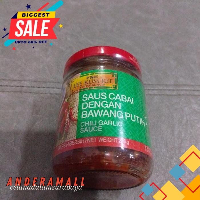 

LEE KUM KEE SAUS CABAI DENGAN BAWANG PUTIH CHILI GARLIC SAUCE KEMASAN BESAR 226GR PRODUK PILIHAN