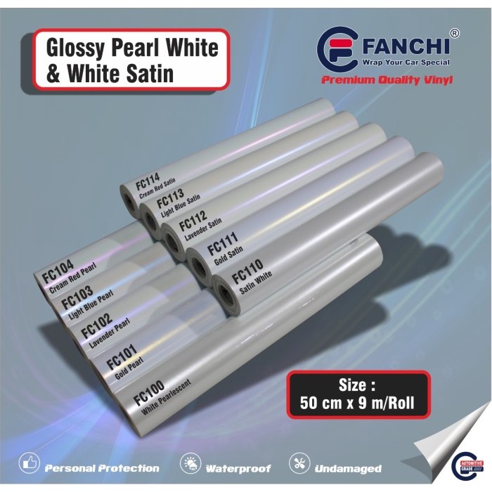 

Sale Sticker Fanchi White Pearl 50 Cm (Meter)