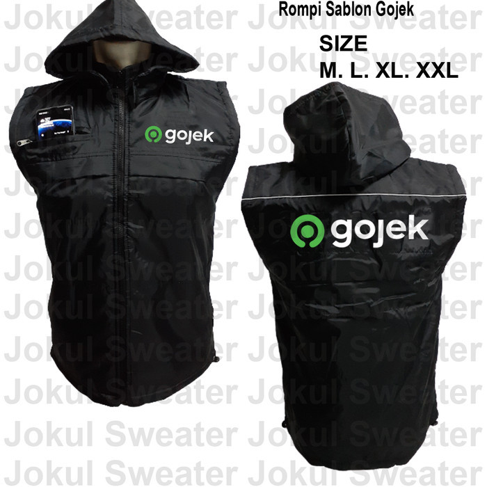 Rompi motor/Rompi premium/Rompi sablon gojek