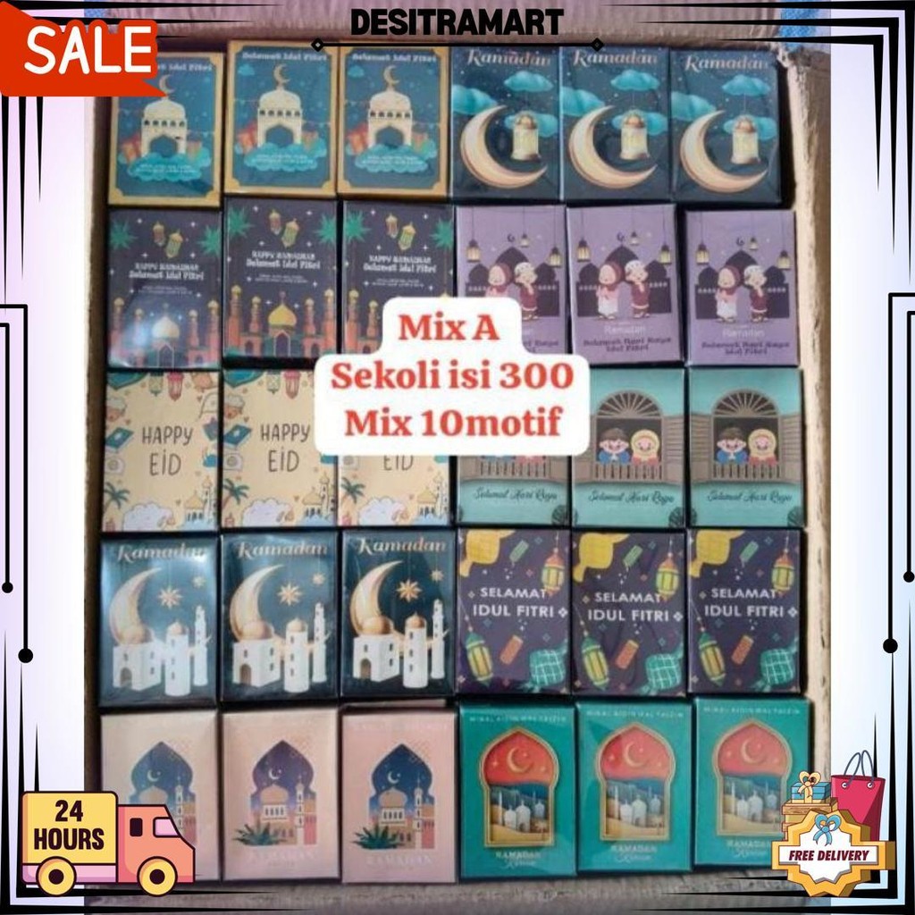 

(1Bok/50Lembar) Amplop Lebaran 2025 D Gratis Ongkir