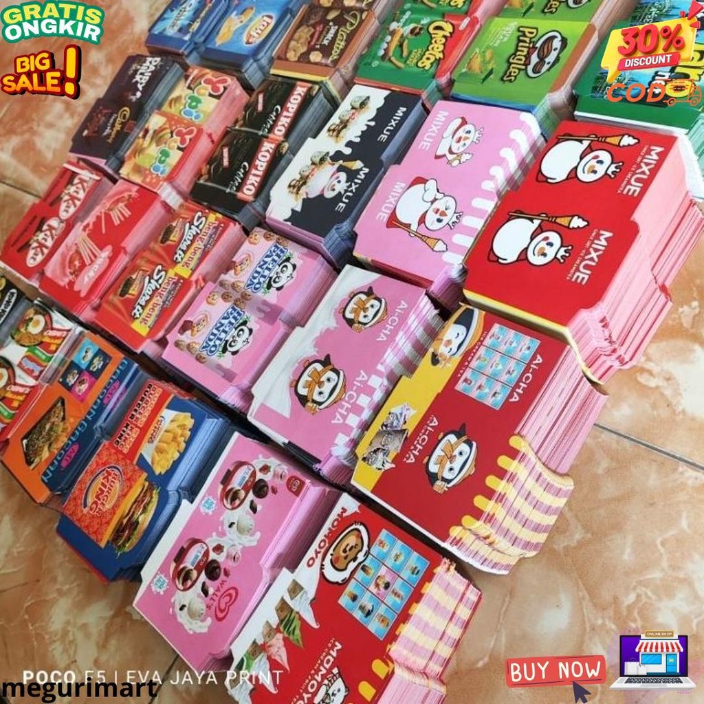 

1000 Lembar Amplop Lebaran Snack Plesetan Kecil D Ramadhan Sale