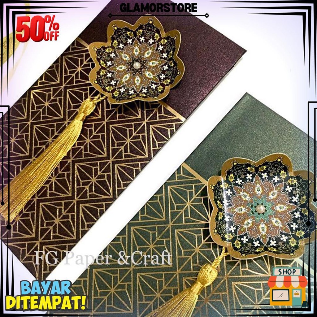 

Amplop Uang Tassel Mediterran Style, Eid Envelope By Fgpaper D Termurah